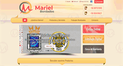 Desktop Screenshot of bordadosmariel.com